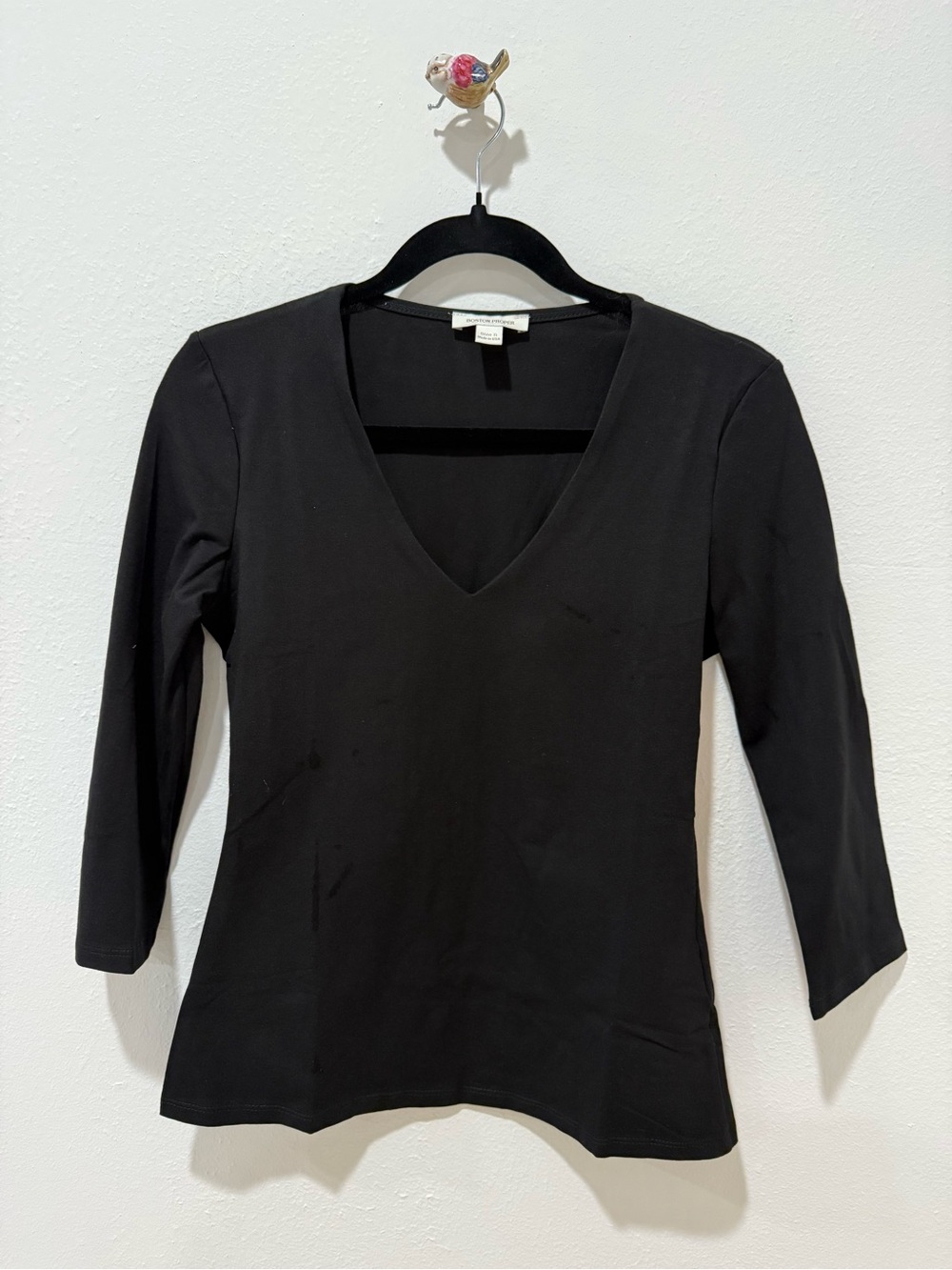 Boston Proper 3/4 sleeve tee Size S (2)